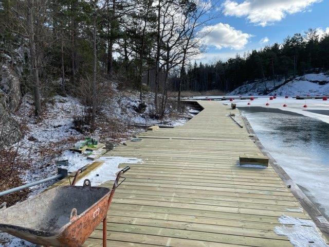 Läs mer om artikeln Uppdatering rörande landbryggan i Rågetehamnen